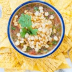 Healthy Pan Roasted Blender Salsa Recipe